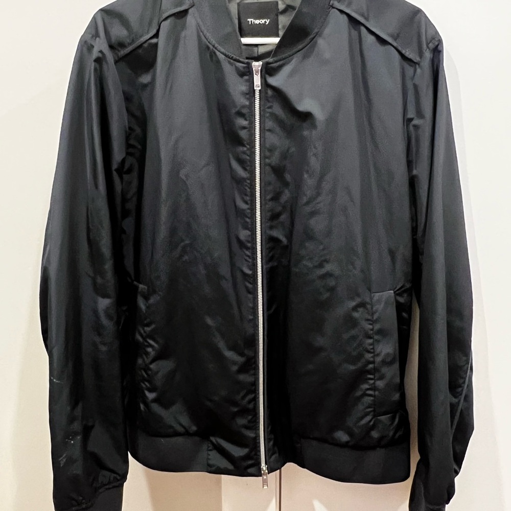 Theory Men’s Bomber Jacket Zip Up Size Large